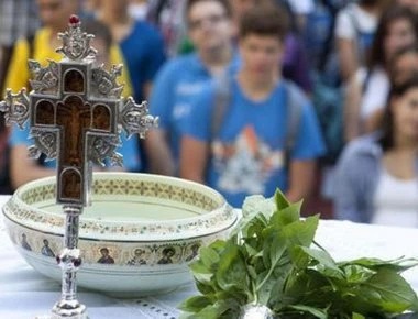 Αγιασμός για τον μοναδικό μαθητή της Δ’ Δημοτικού στους Αρκιούς (φωτό)